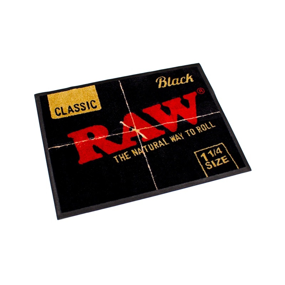 RAW Black Floor Mat